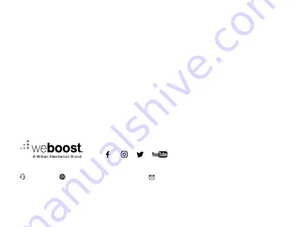 weBoost 460059 Installation Manual Download Page 20