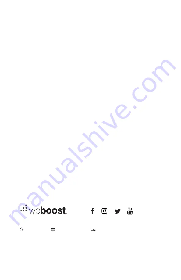 weBoost 470235 Installation Manual Download Page 20