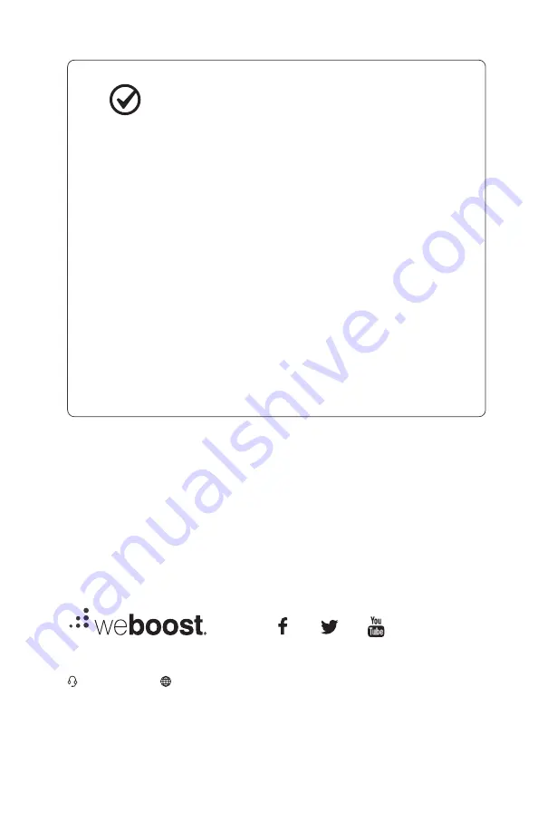 weBoost Home Room 460020 Installation Manual Download Page 40