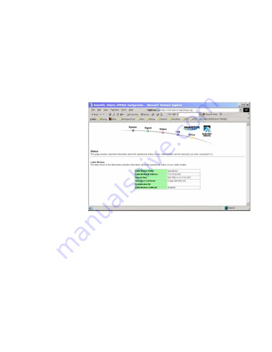 WebSTAR DPR300 Series User Manual Download Page 70