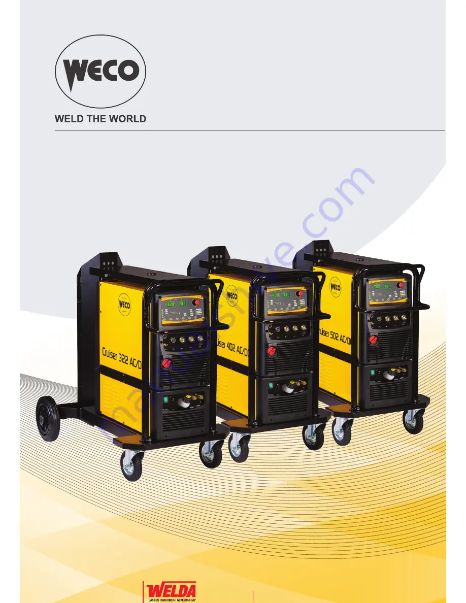 Weco Cruiser 322AC/DC Instruction Manual Download Page 1