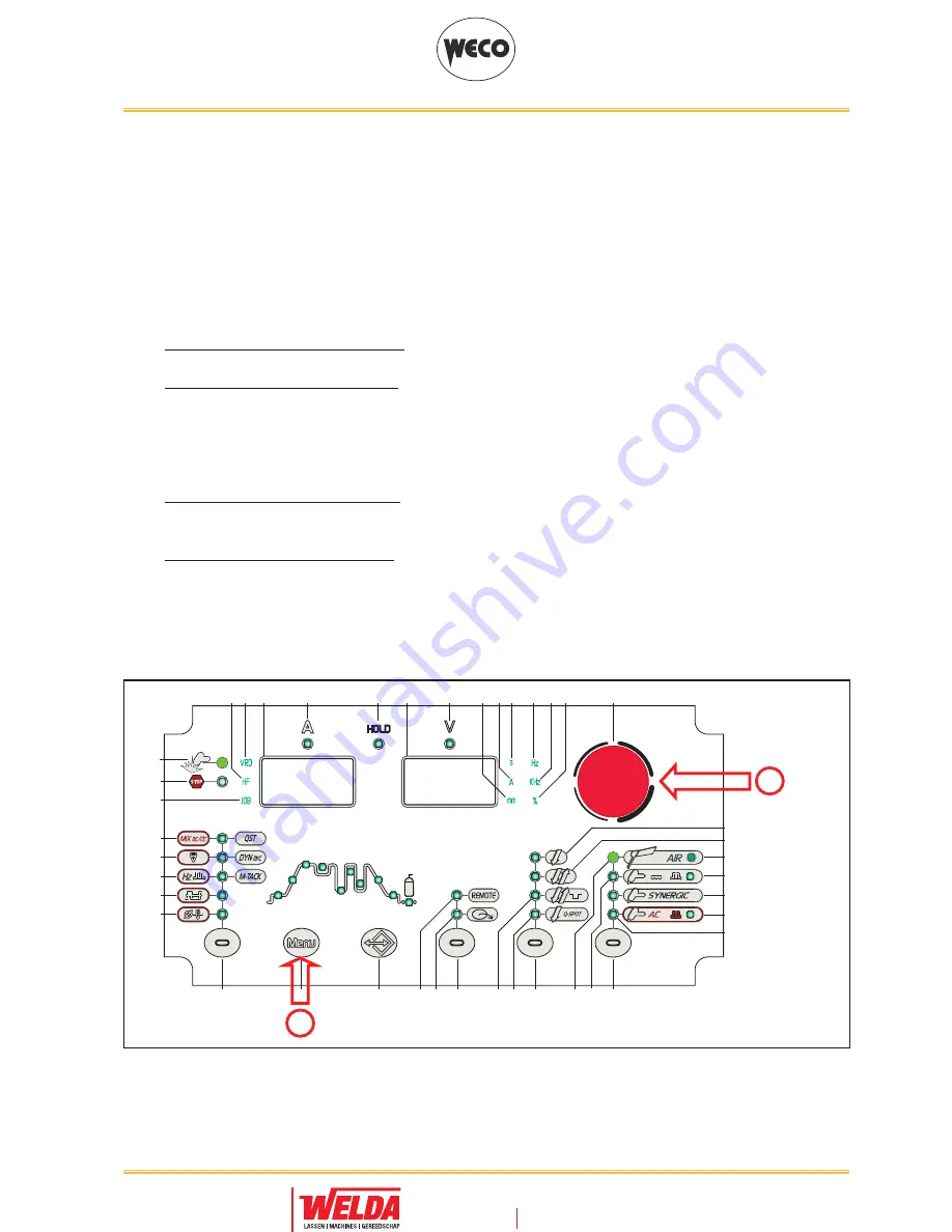 Weco Cruiser 322AC/DC Instruction Manual Download Page 21