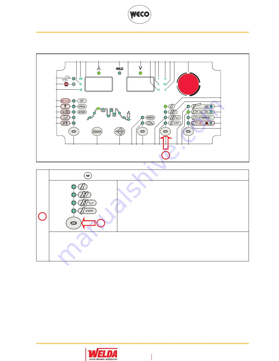 Weco Cruiser 322AC/DC Instruction Manual Download Page 39