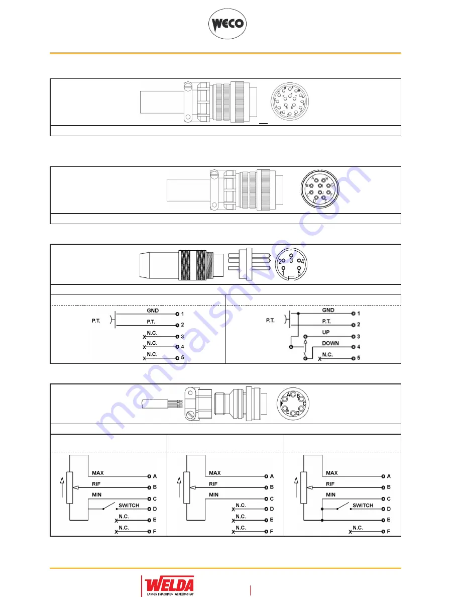 Weco Cruiser 322AC/DC Instruction Manual Download Page 68