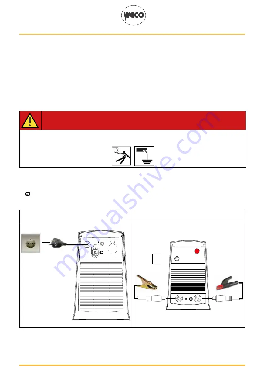 Weco Discovery 200 AC/DC Instruction Manual Download Page 8