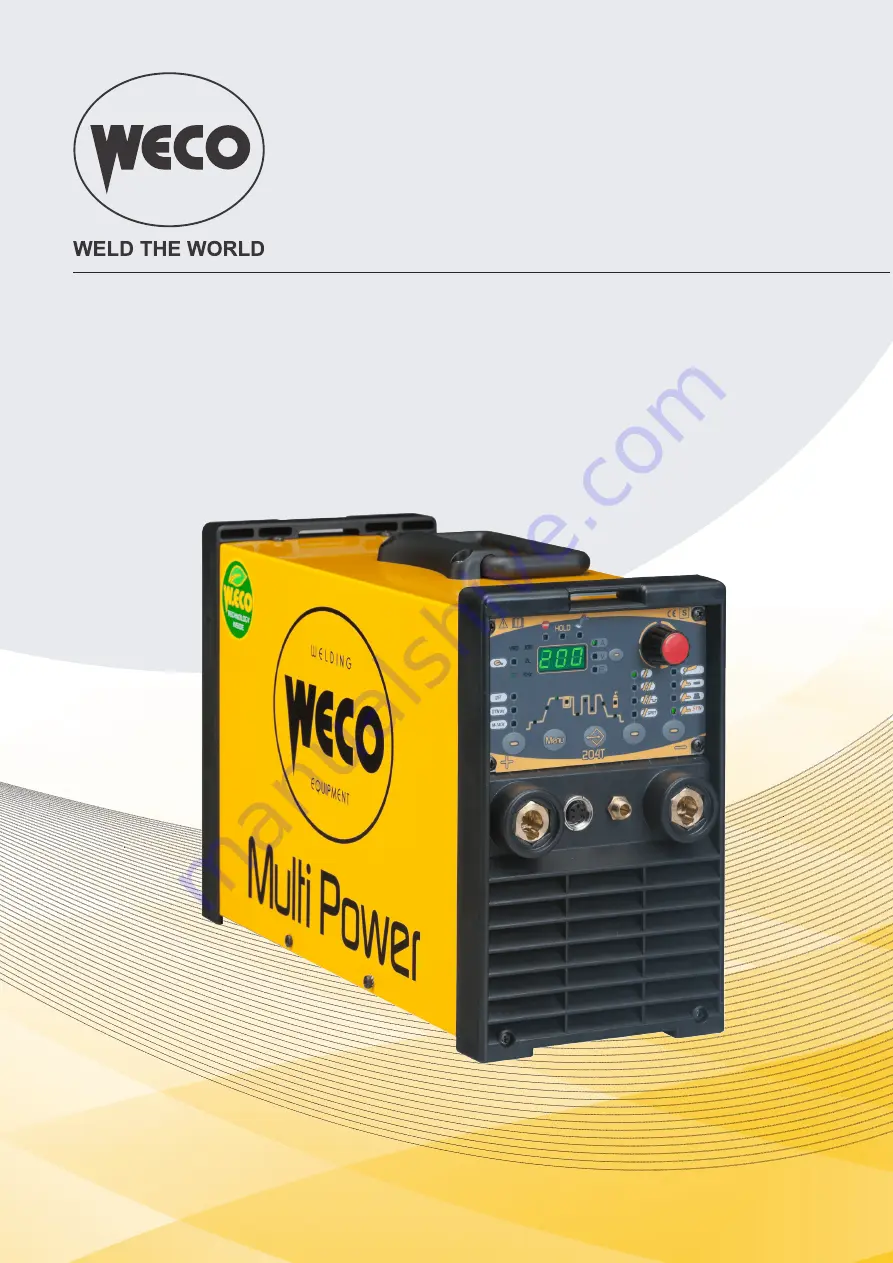 Weco Multi Power 204T Instruction Manual Download Page 1