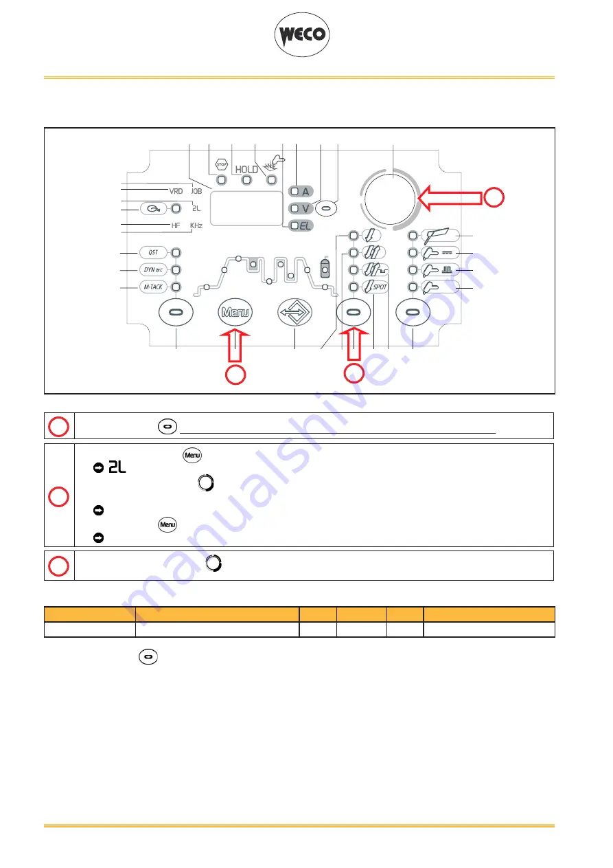 Weco Multi Power 204T Instruction Manual Download Page 44