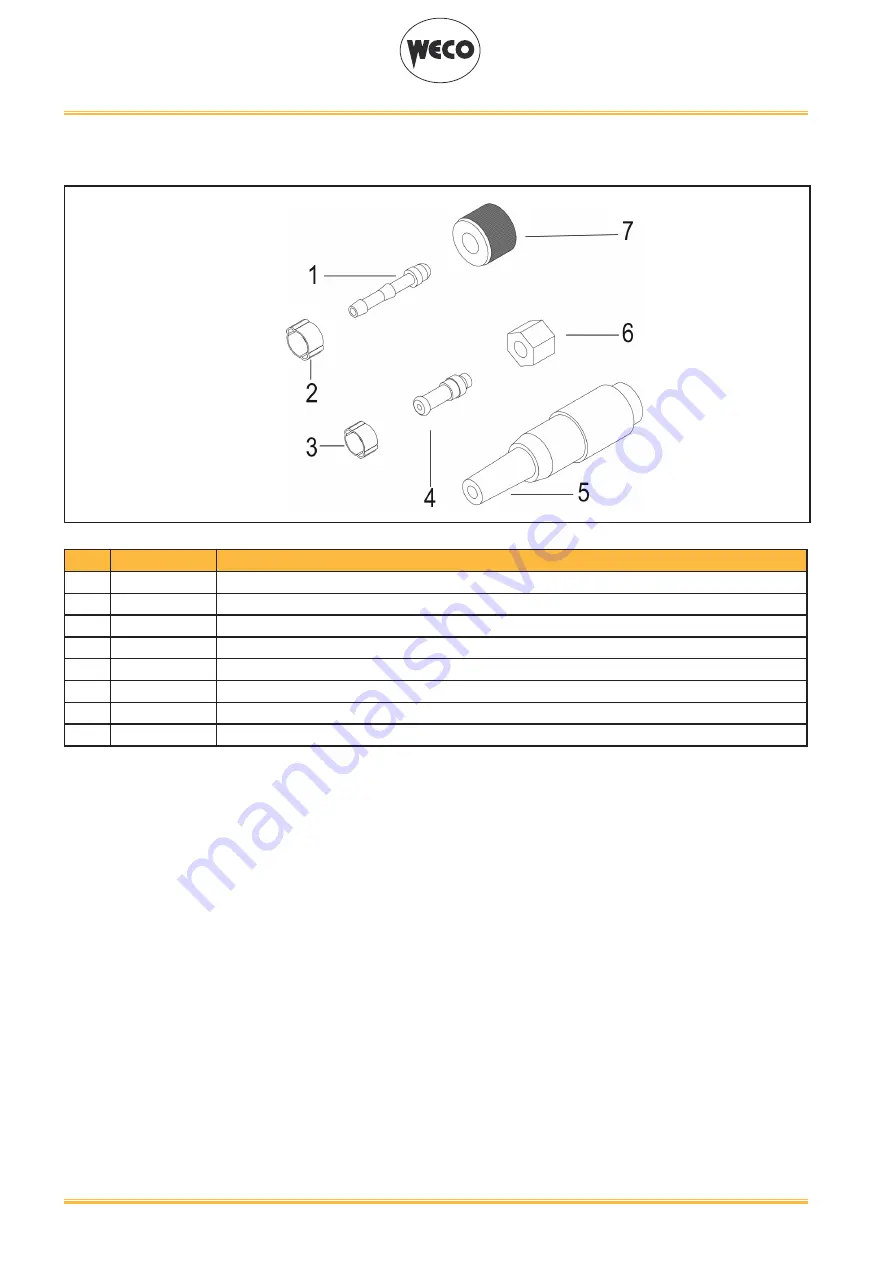 Weco Multi Power 204T Instruction Manual Download Page 58