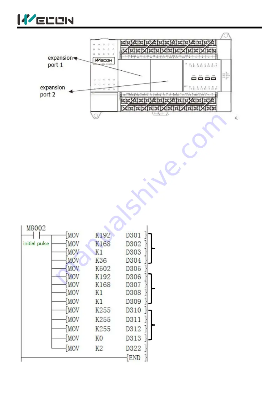 Wecon LX3V-ETH-BD User Manual Download Page 9