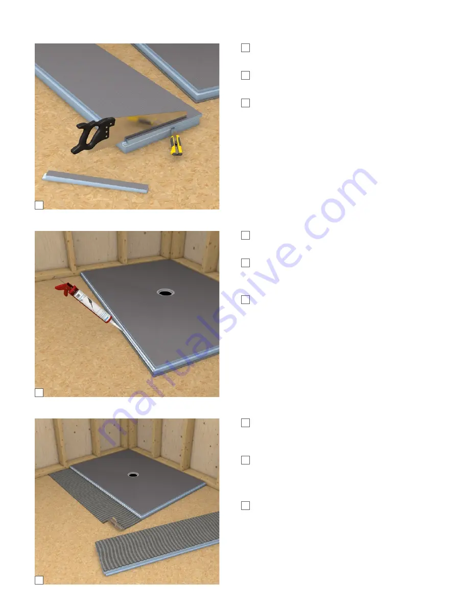 Wedi Fundo Assembly Instruction Manual Download Page 5