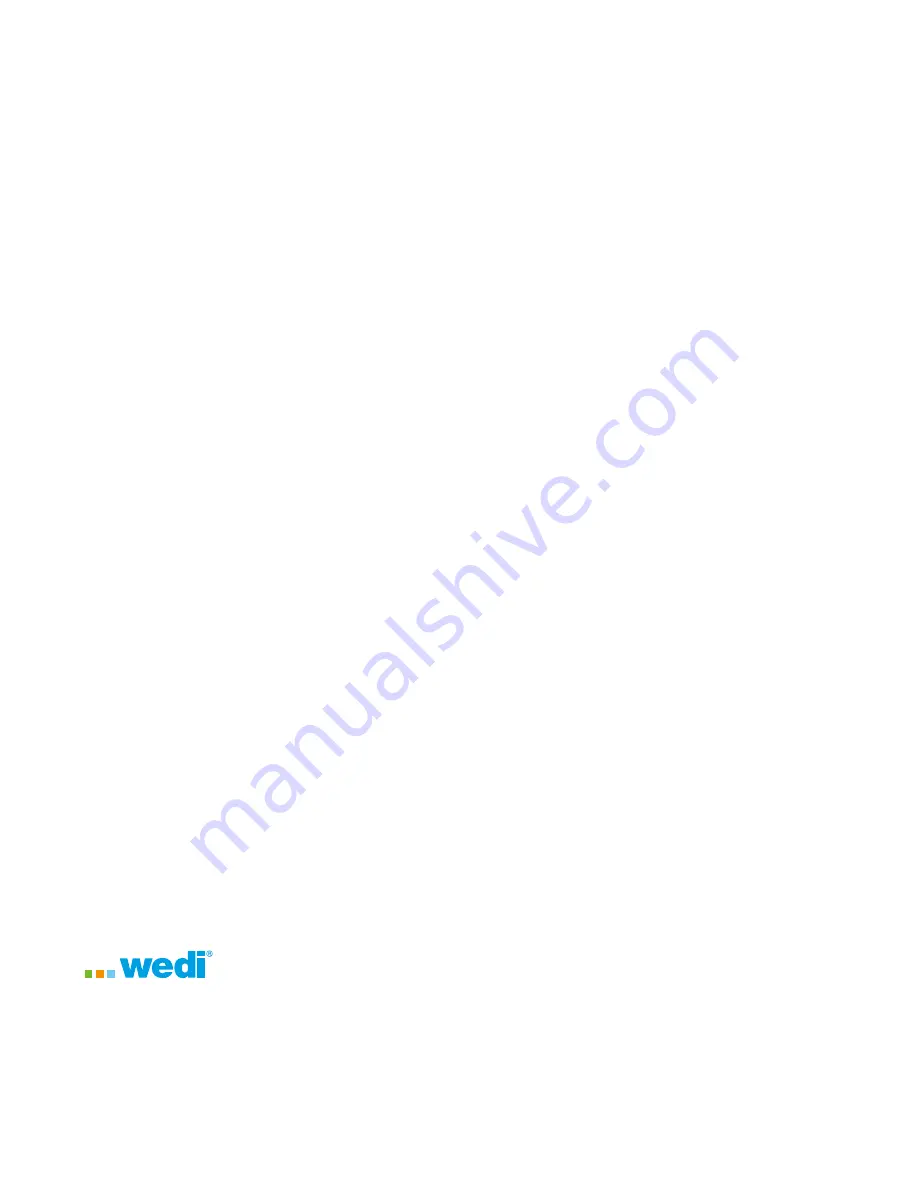 Wedi Fundo Assembly Instruction Manual Download Page 20