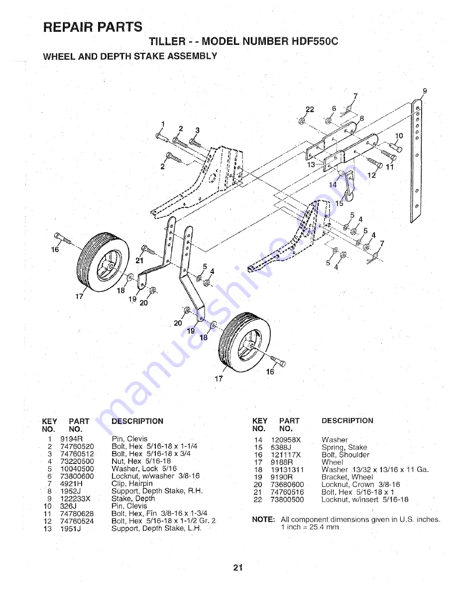 Weed Eater 154953 Owner'S Manual Download Page 21