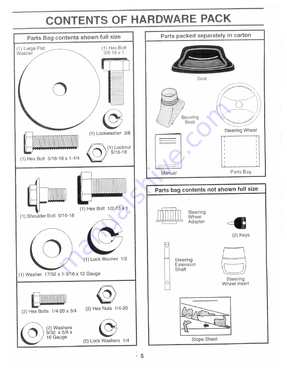 Weed Eater 159411 Owner'S Manual Download Page 5