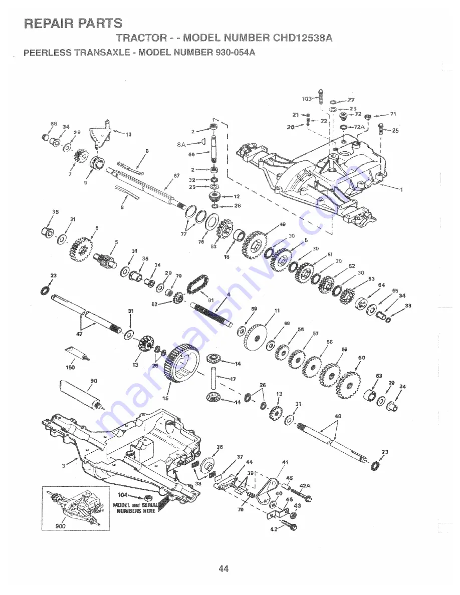 Weed Eater 159411 Owner'S Manual Download Page 44