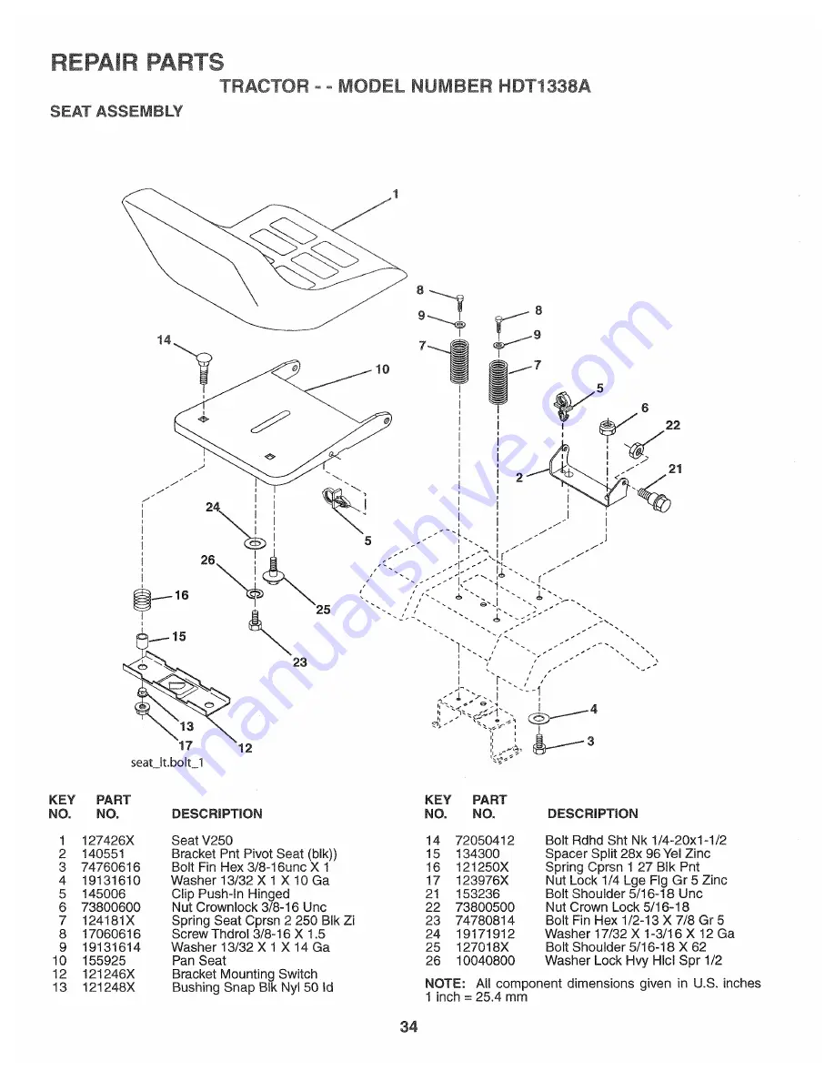 Weed Eater 169437 Owner'S Manual Download Page 34