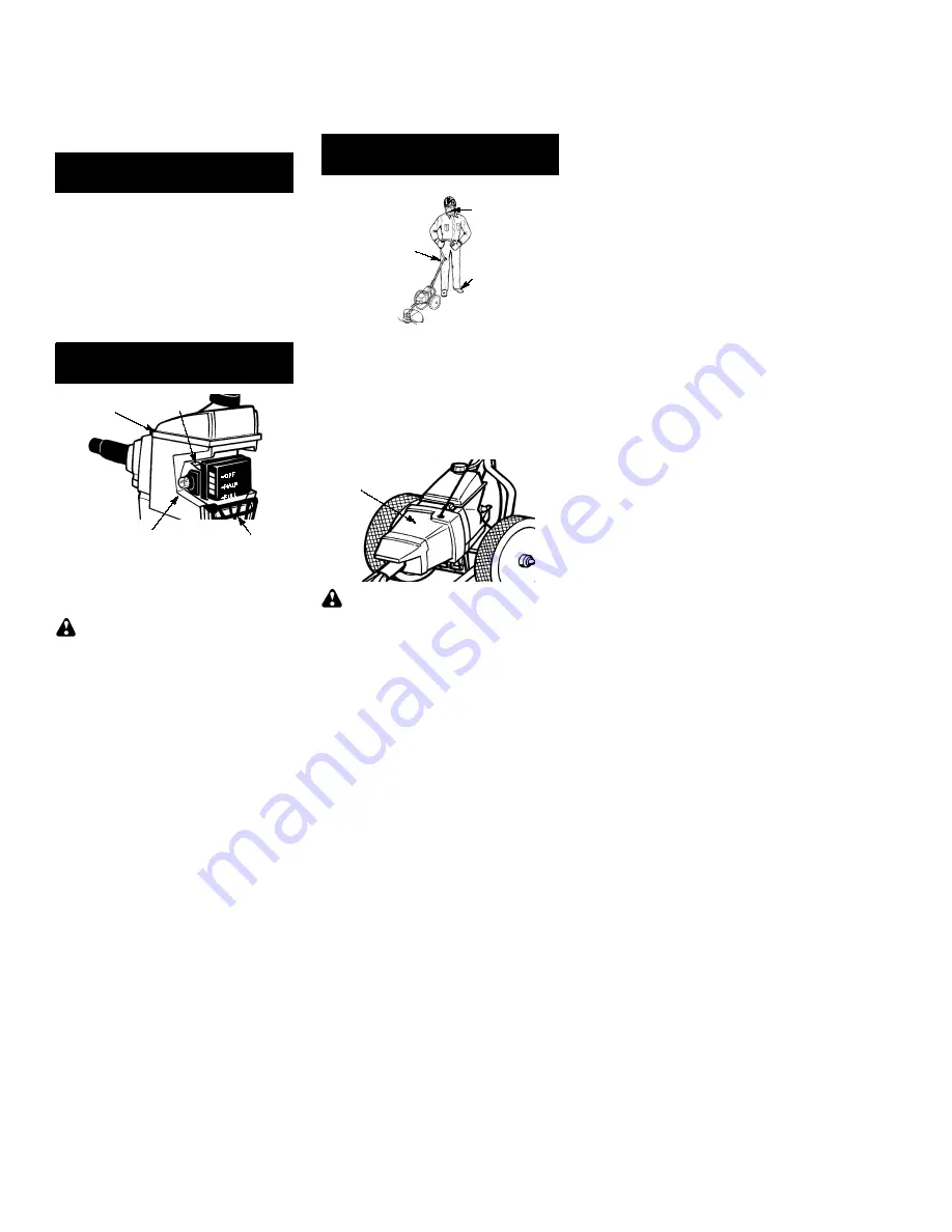 Weed Eater 530088696 Operator'S Manual Download Page 4