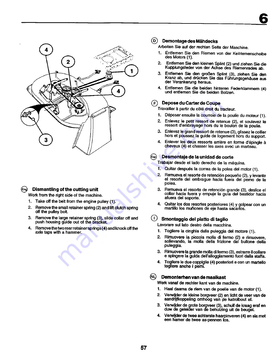 Weed Eater GE1138 Скачать руководство пользователя страница 57