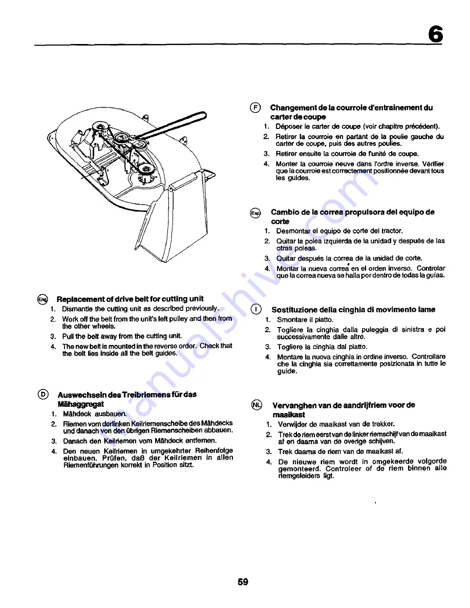 Weed Eater GE1138 Instruction Manual Download Page 59