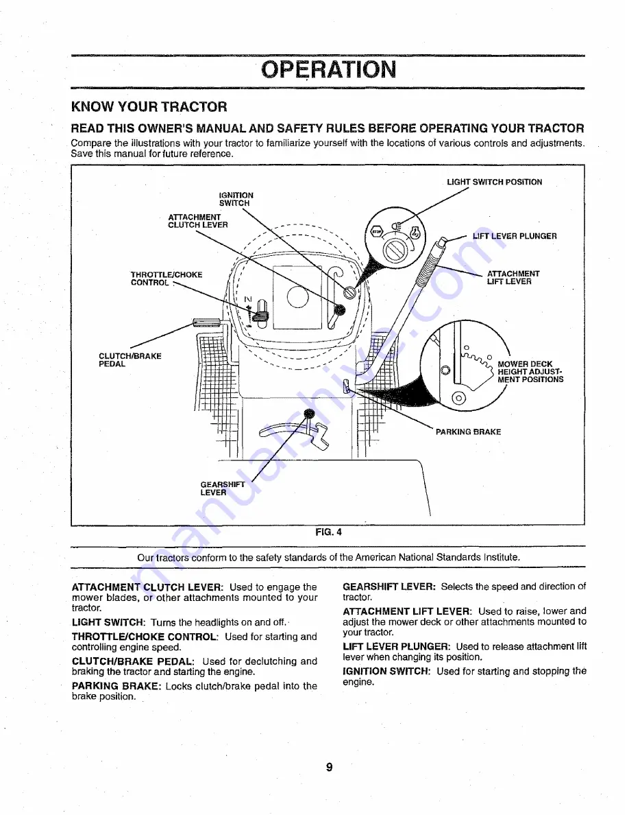 Weed Eater HD12538J Скачать руководство пользователя страница 9