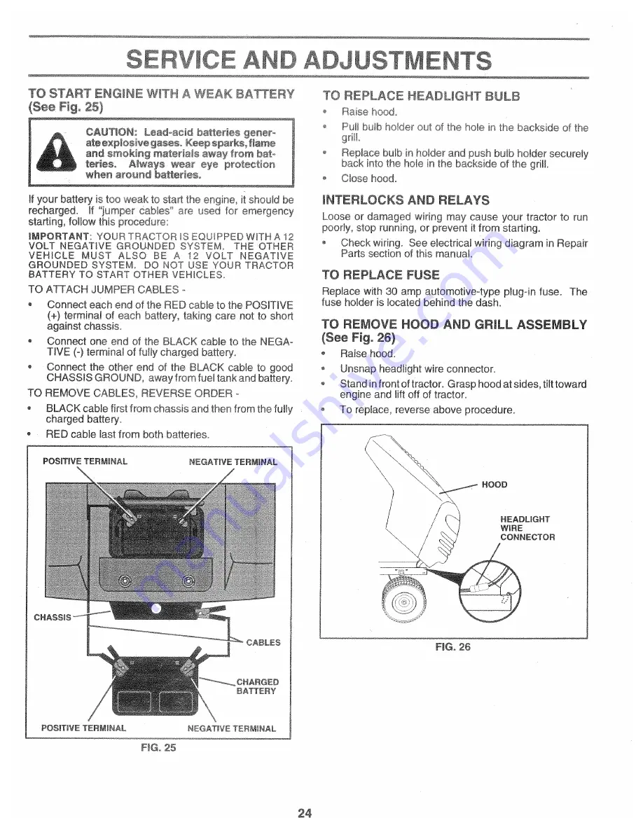 Weed Eater VIP 157394 Owner'S Manual Download Page 24