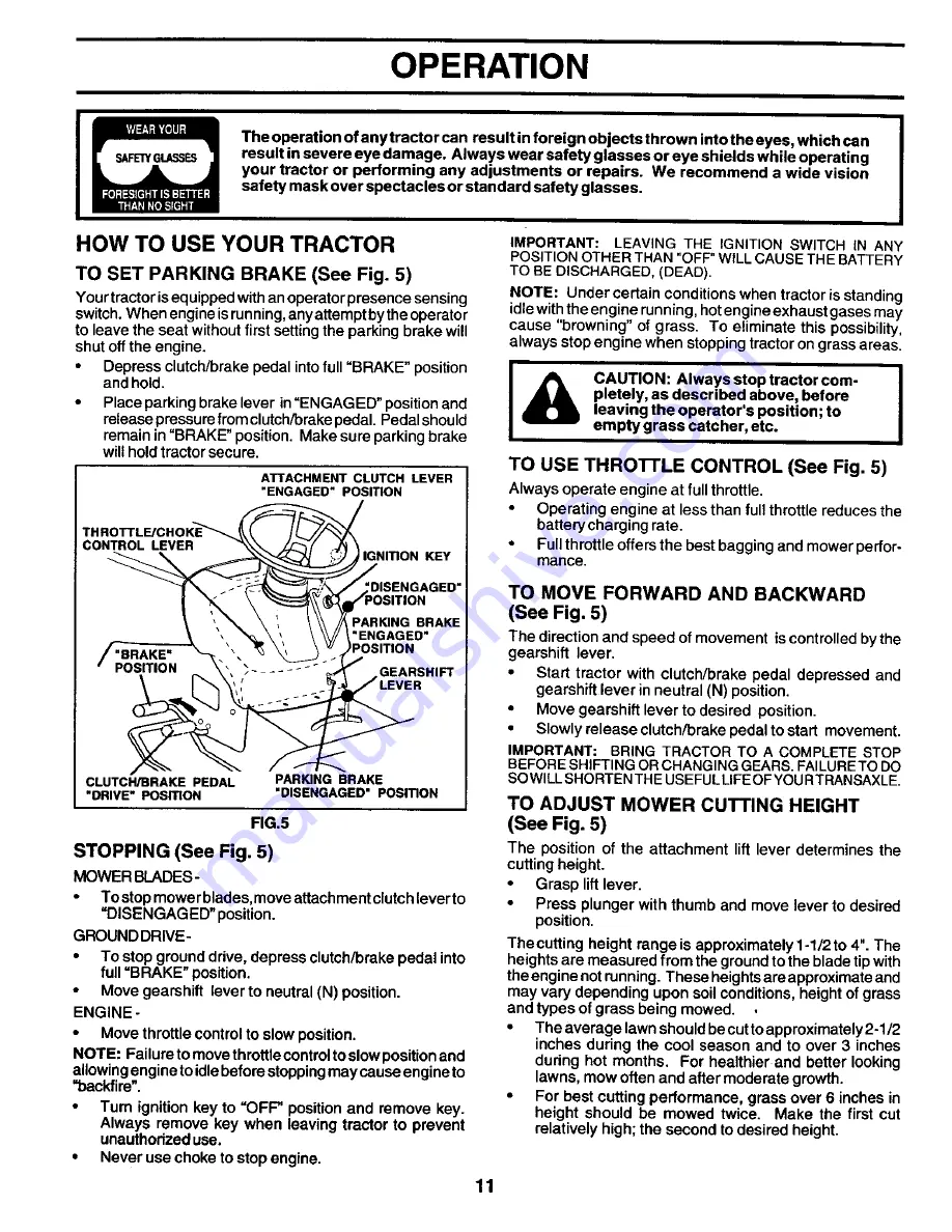 Weed Eater WE12538K Owner'S Manual Download Page 11