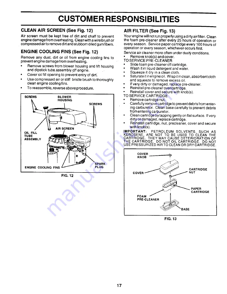 Weed Eater WE14542K Скачать руководство пользователя страница 17