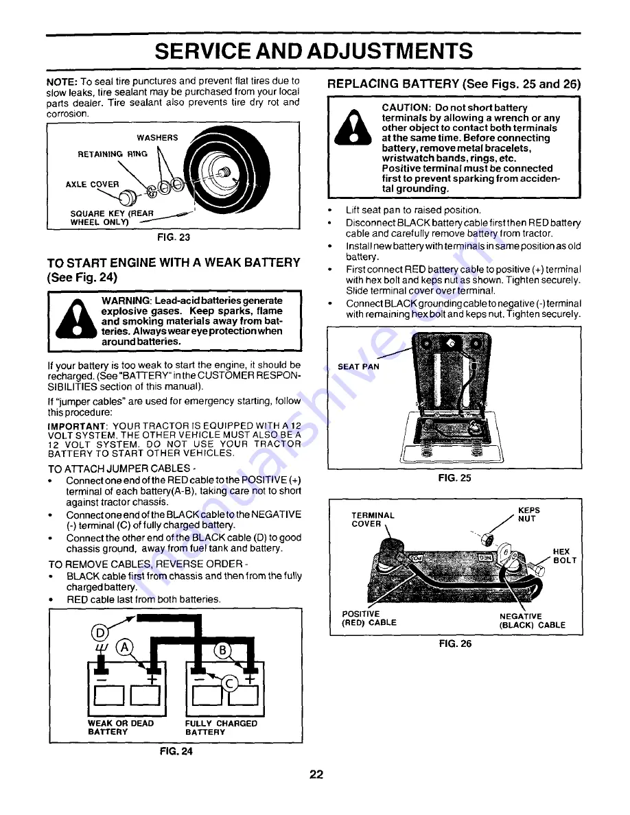 Weed Eater WE1538B Owner'S Manual Download Page 22