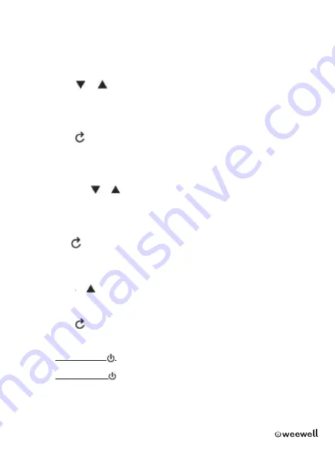 weewell WMA420 User Manual Download Page 12