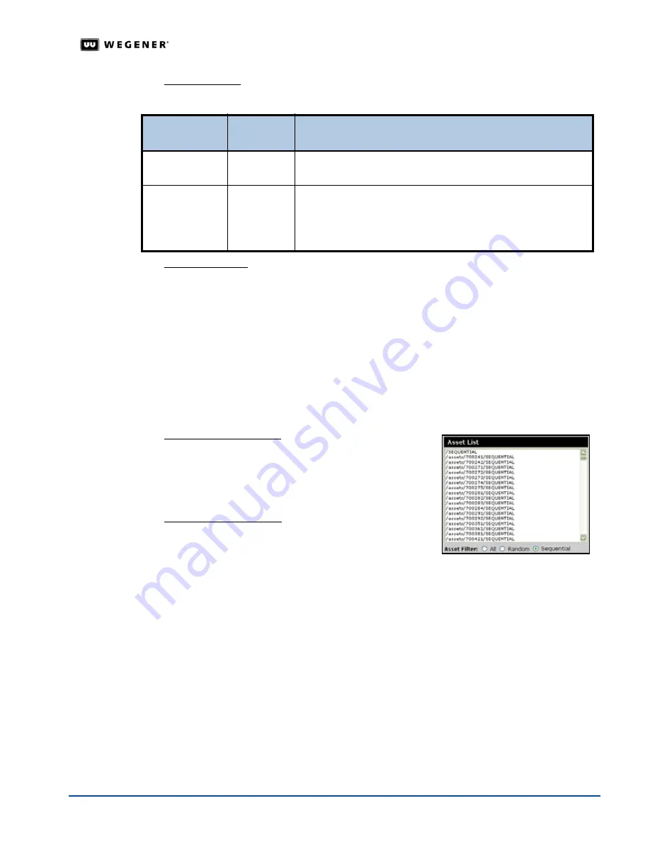 Wegener iPUMP 6400 User Manual Download Page 65