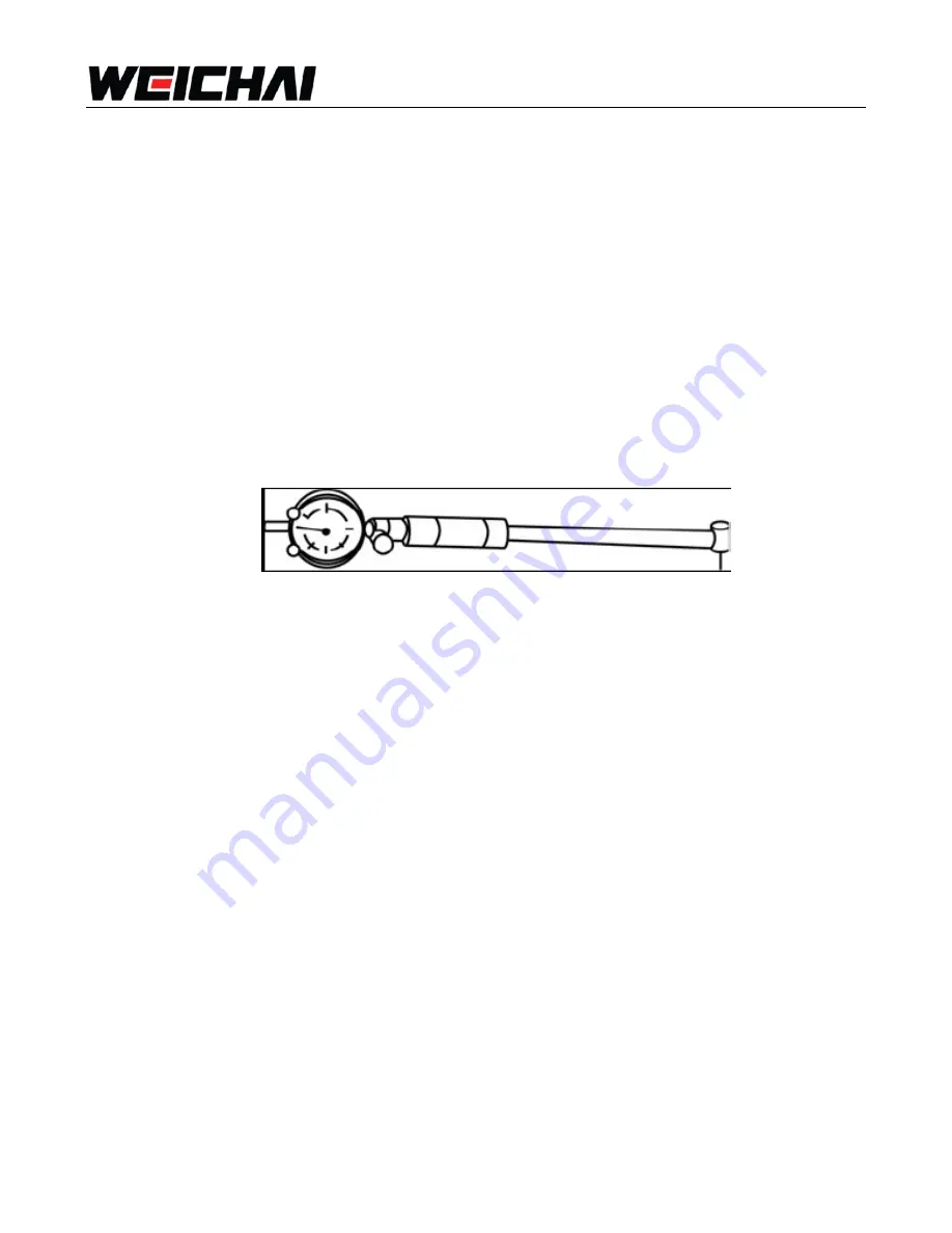 WEICHAI WP6GNA Assembly/Disassembly Manual Download Page 45