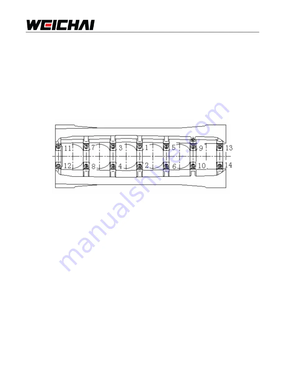 WEICHAI WP6GNA Assembly/Disassembly Manual Download Page 68