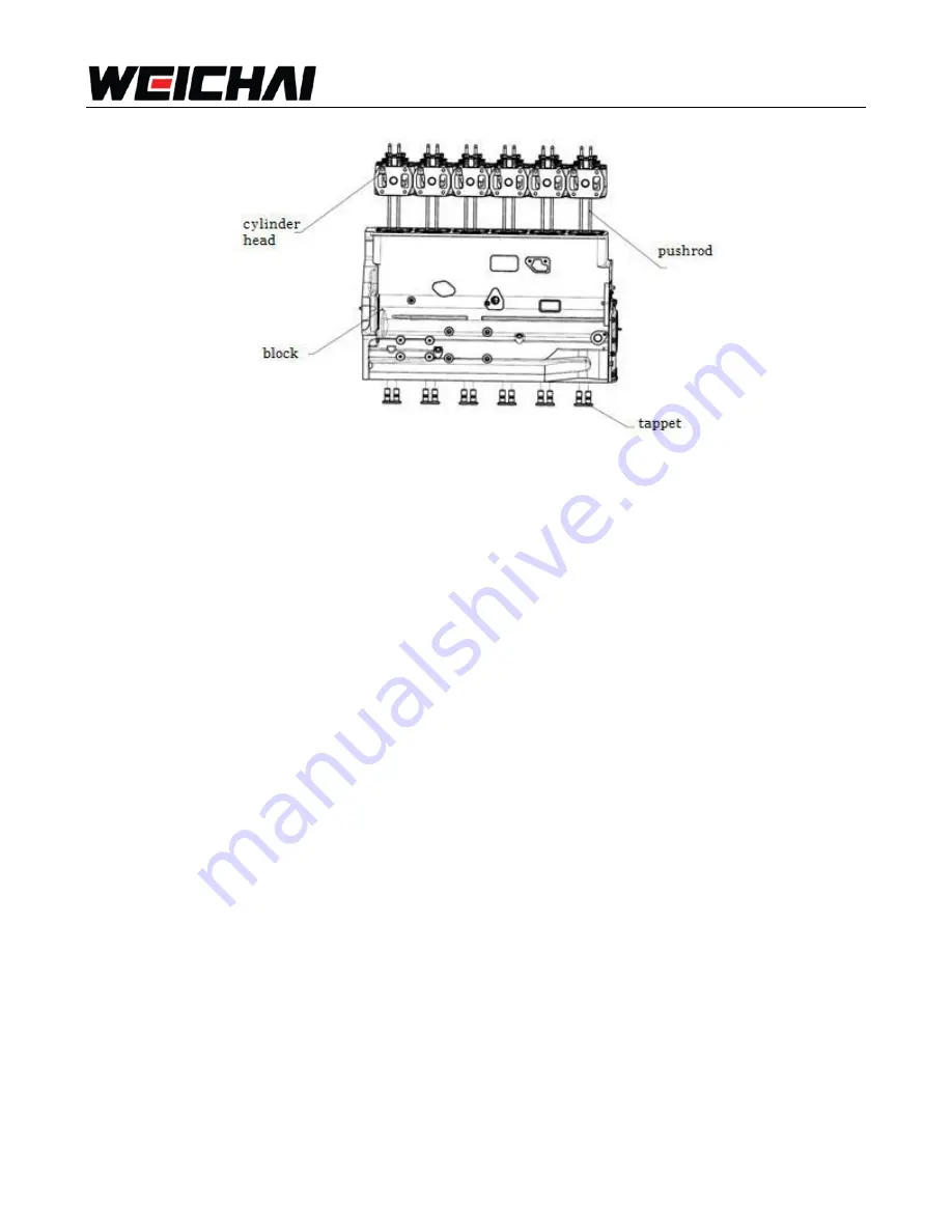 WEICHAI WP6GTA Assembly/Disassembly Manual Download Page 46