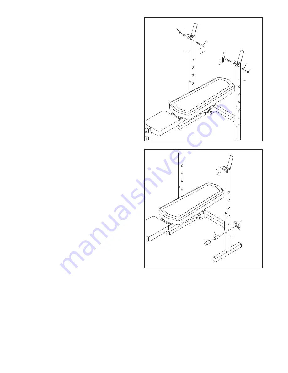 Weider 195 Tc Bench (Dutch) Gebruiksaanwijzing Download Page 10