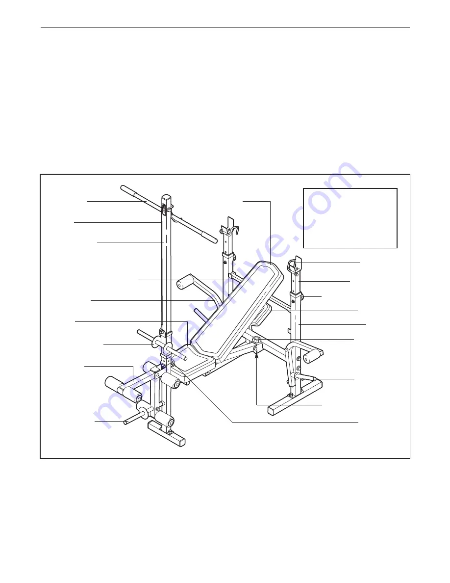 Weider 240 Tc Bench (Dutch) Gebruiksaanwijzing Download Page 4