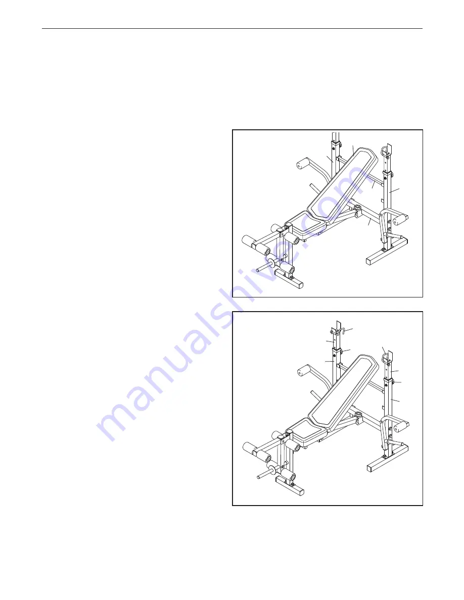 Weider 240 Tc Bench (Dutch) Gebruiksaanwijzing Download Page 13