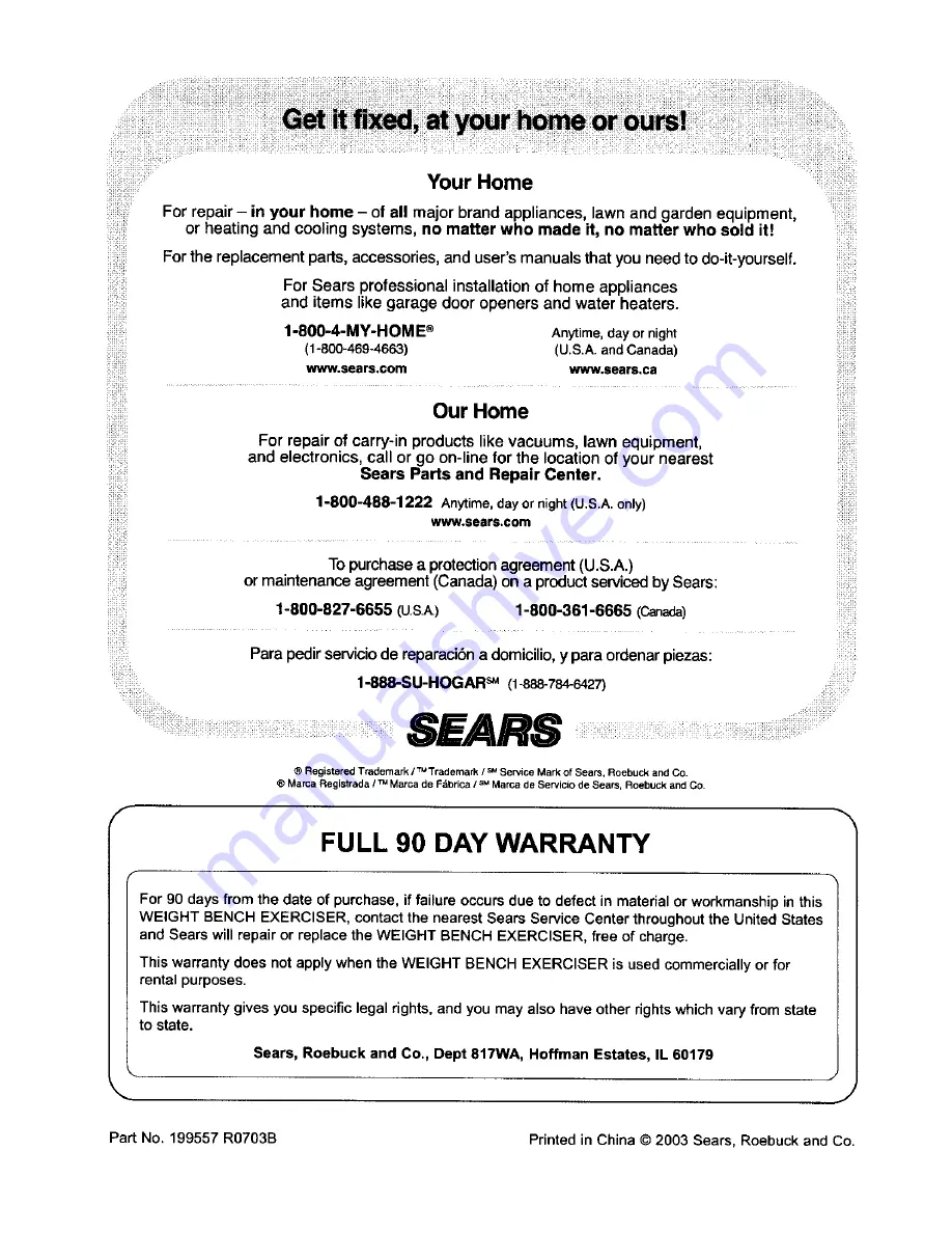 Weider 831.150300 User Manual Download Page 16