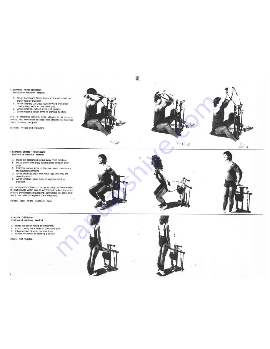 Weider BS360 Manual Download Page 4