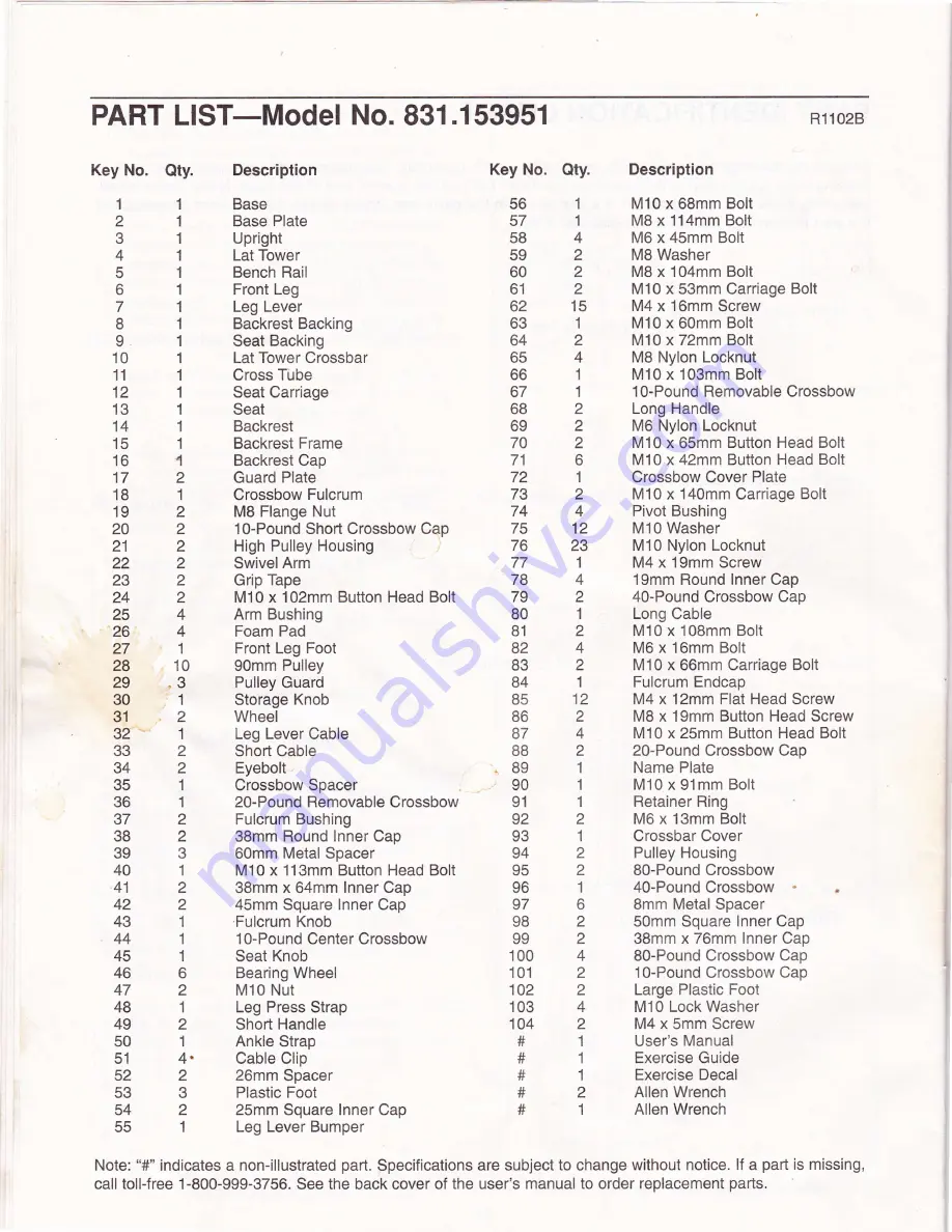 Weider Crossbow 831.153951 User Manual Download Page 12