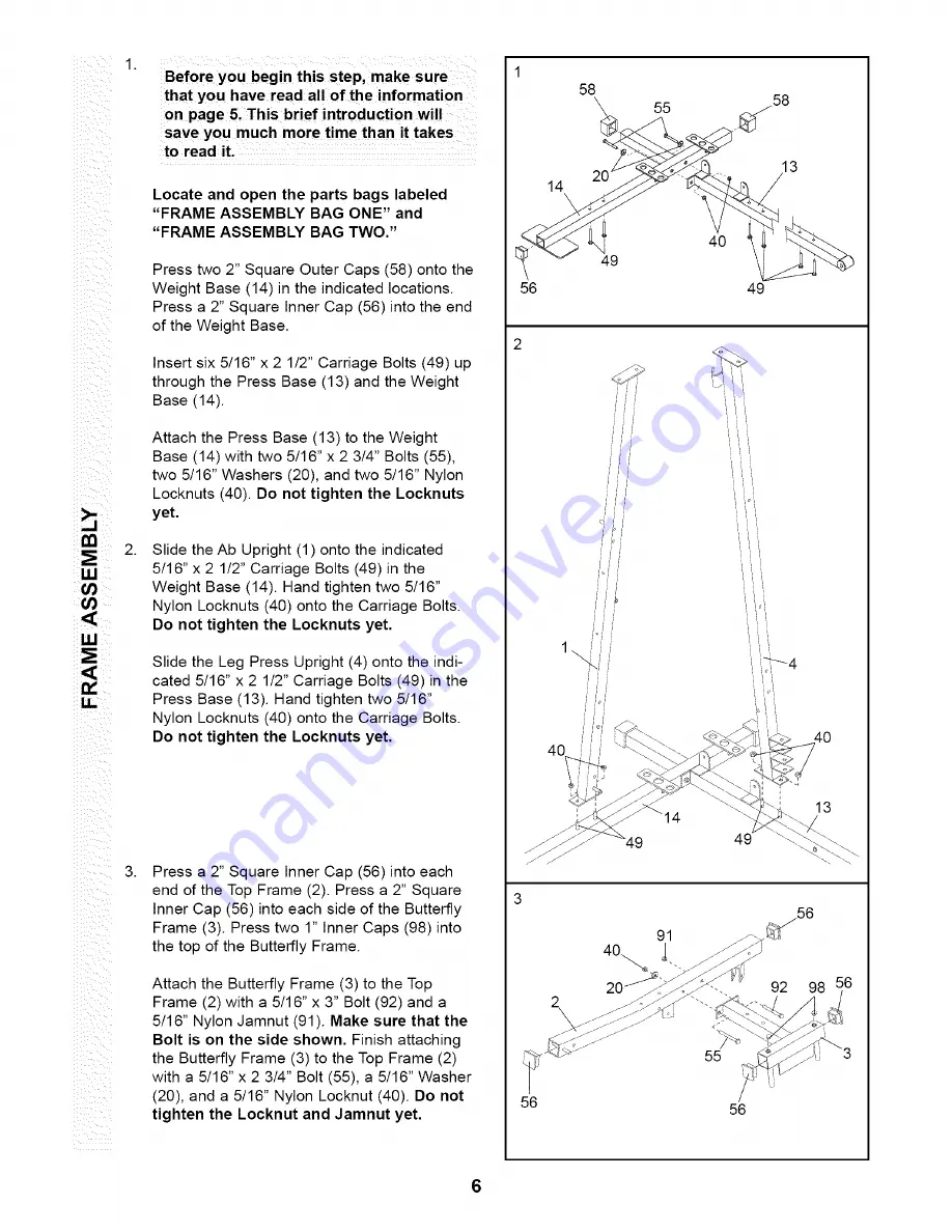 Weider PRO 3750 Скачать руководство пользователя страница 6