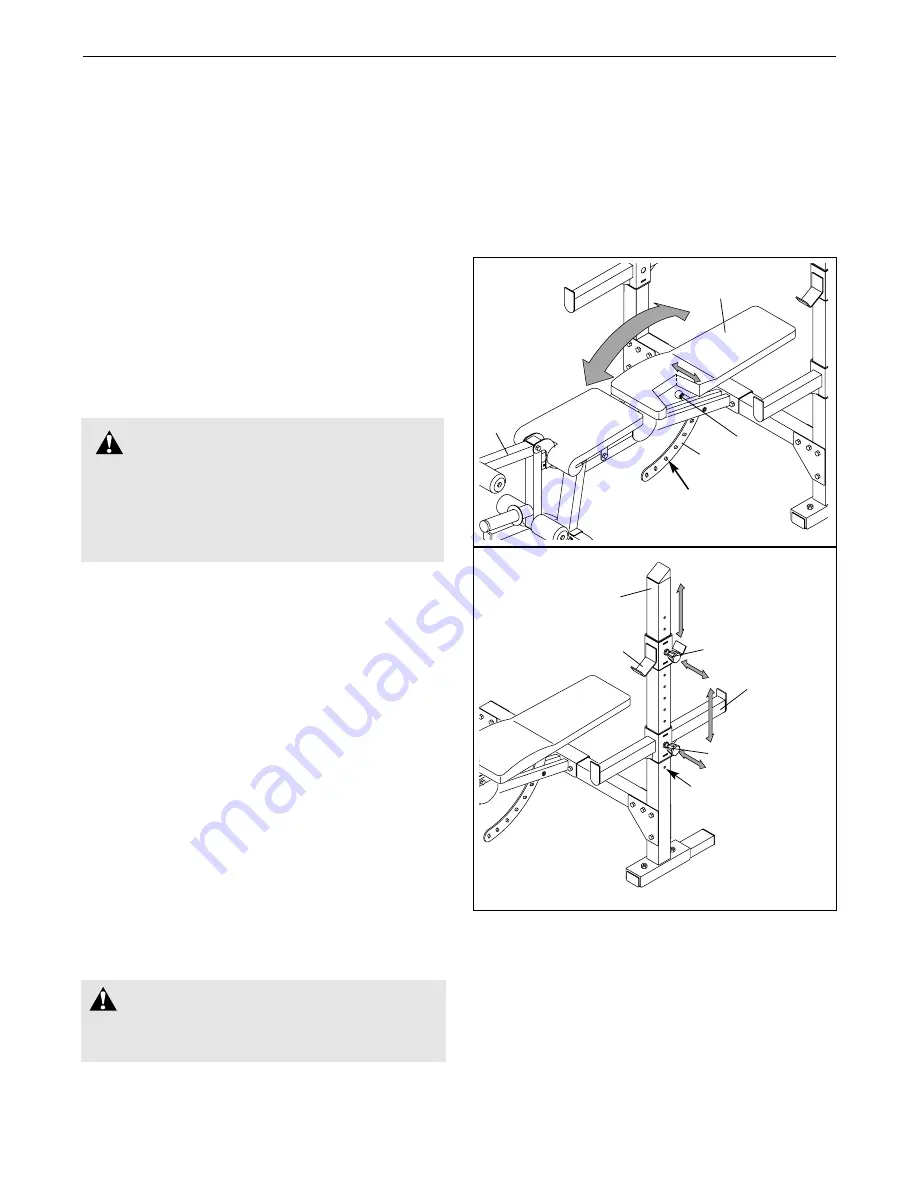 Weider Pro 425 User Manual Download Page 10