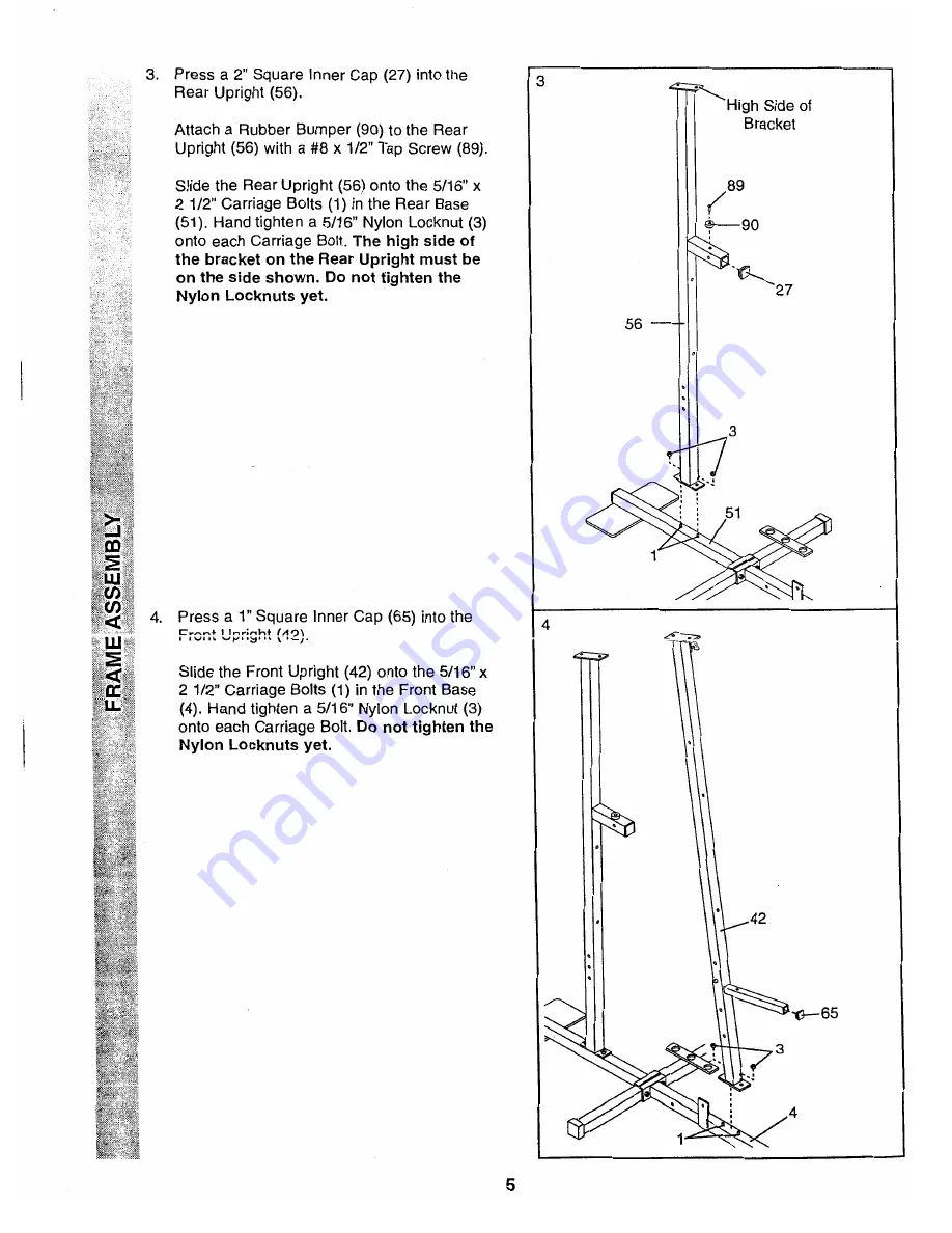 Weider Pro 9725 Скачать руководство пользователя страница 5