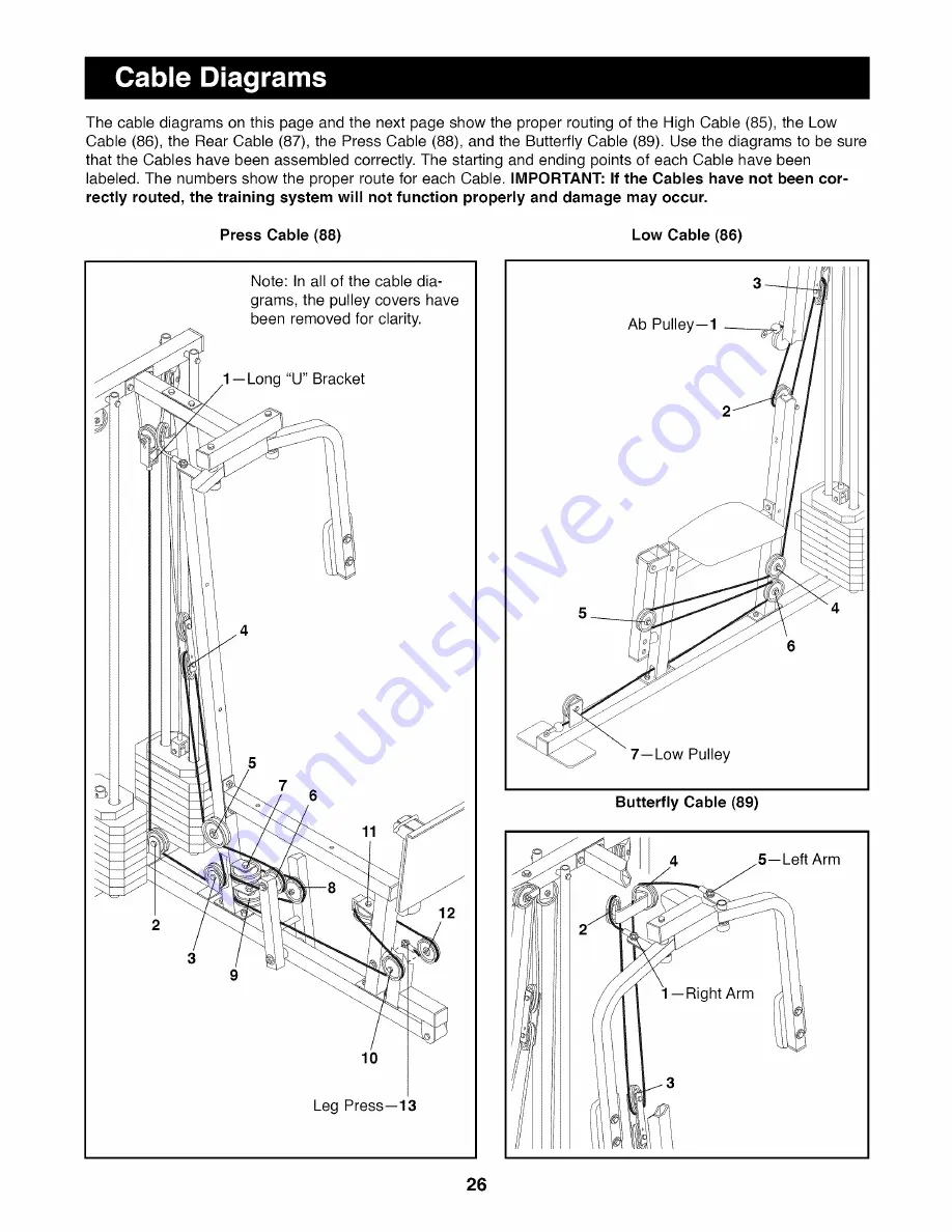 Weider PRO 9925 User Manual Download Page 26