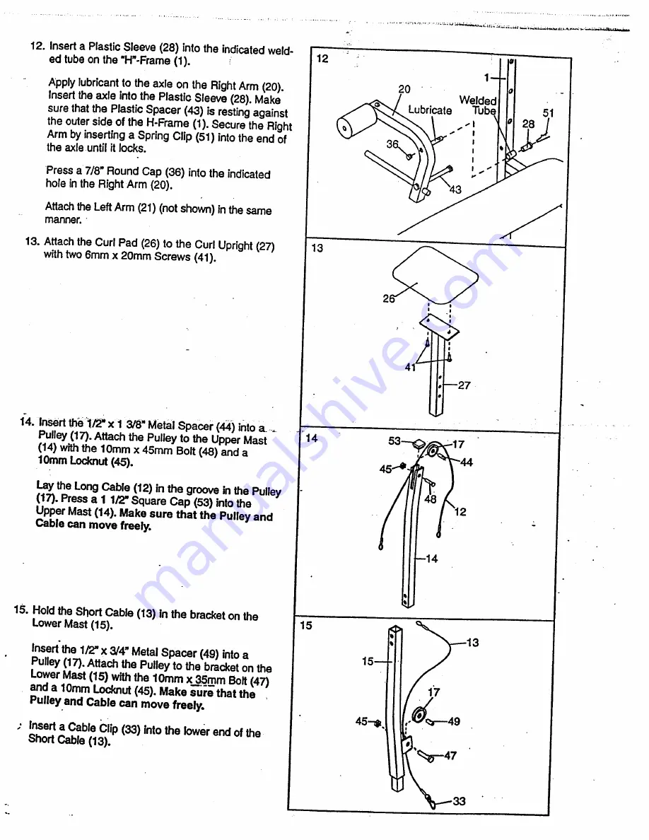 Weider Ultramax 1033 Скачать руководство пользователя страница 7