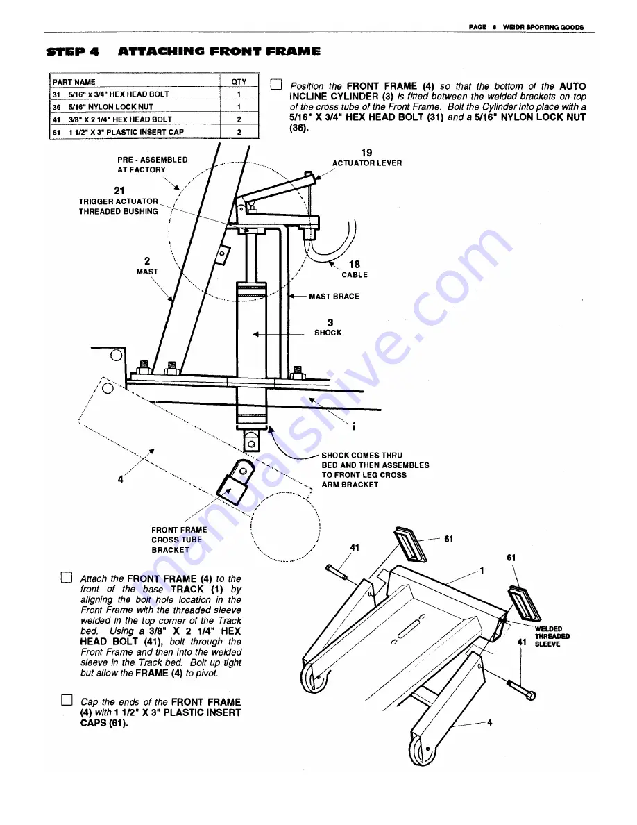 Weider Xc5 Skimaster Скачать руководство пользователя страница 9