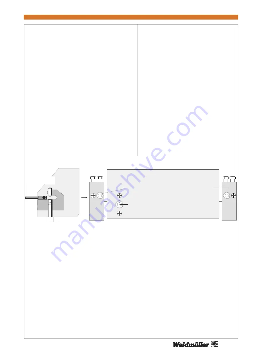 Weidmuller CA 100/2.5 Operating Manual Download Page 18