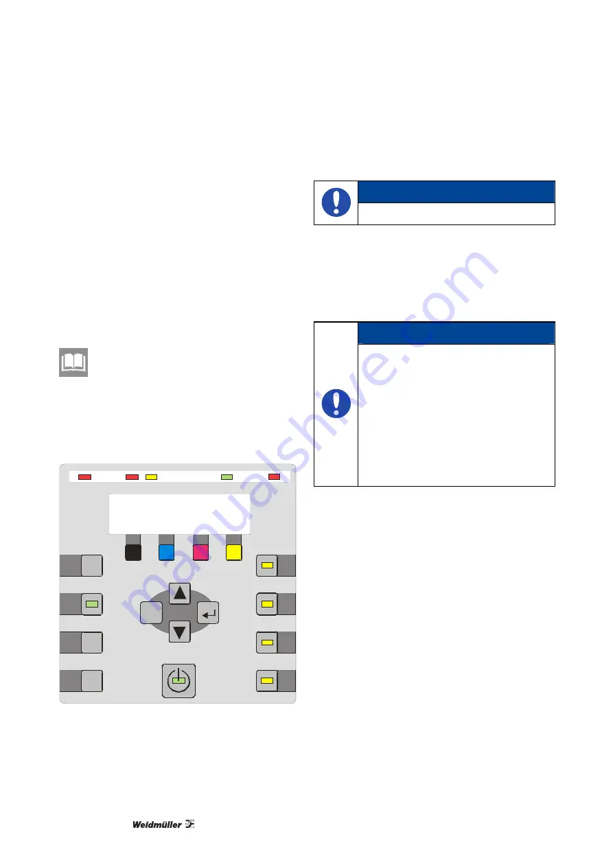 Weidmuller PrintJet PRO Manual Download Page 72