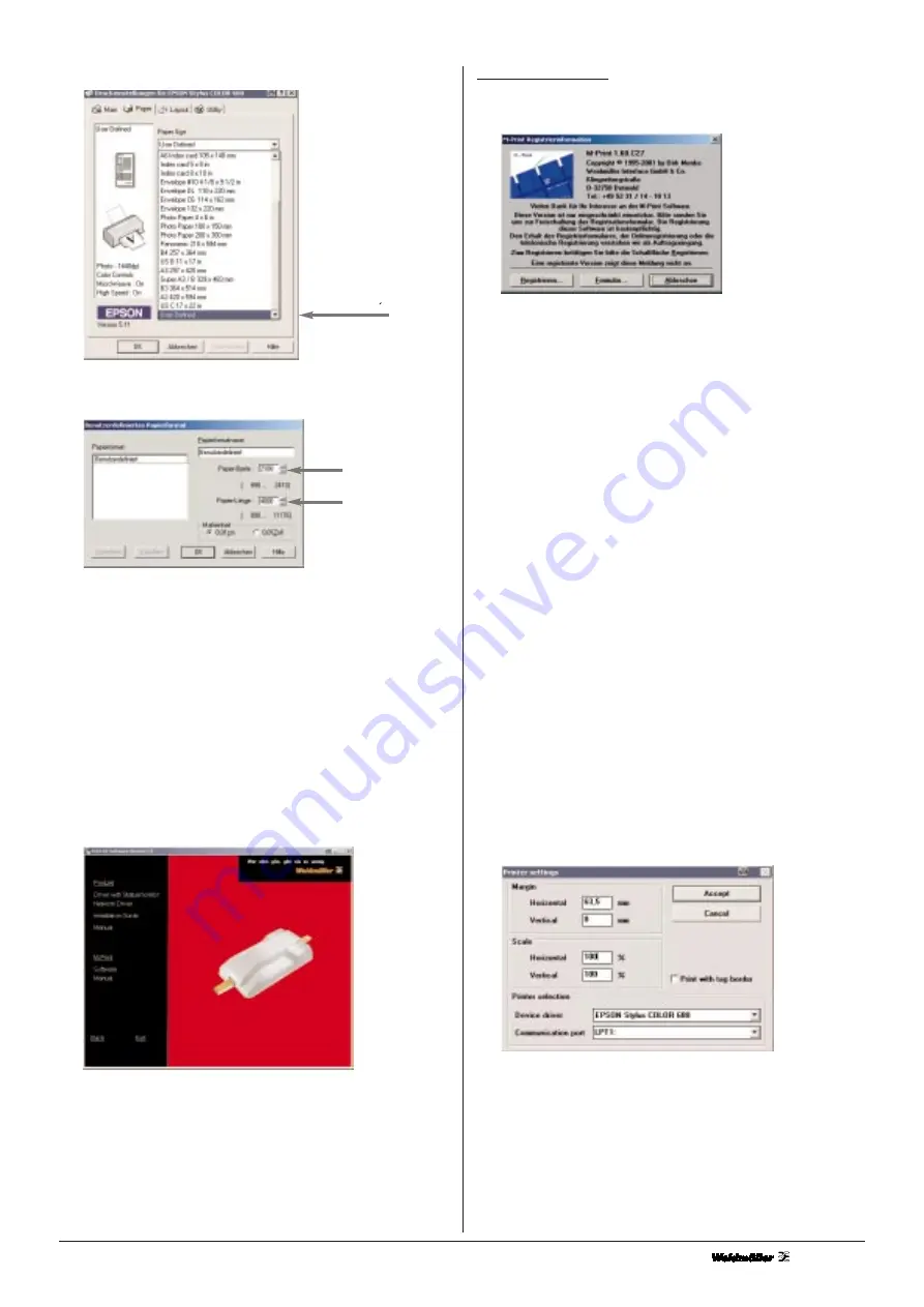 Weidmuller Printjet Operating Instructions Manual Download Page 35