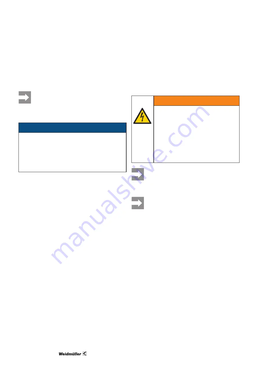 Weidmüller 1477030000 Original Operating Instructions Download Page 16