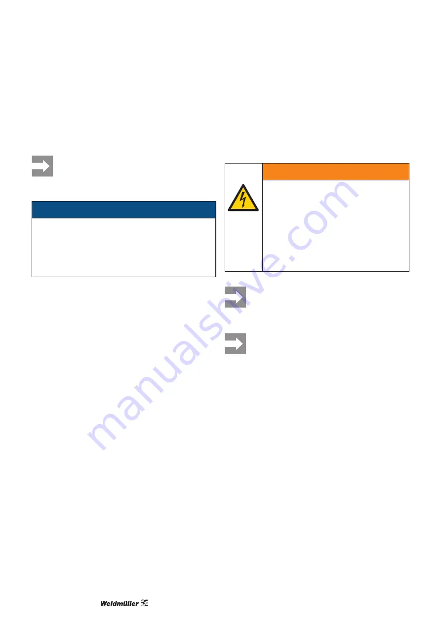 Weidmüller 1477030000 Original Operating Instructions Download Page 38