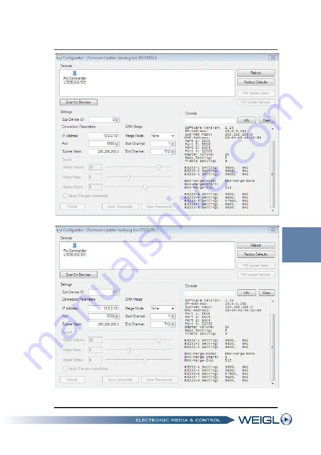 WEIGL ProCommander 2 Instruction Manual Download Page 55